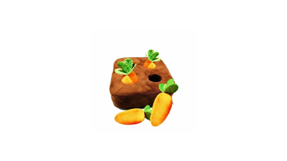 Plush Carrot Snuffle Mat Toy – Interactive Pull Radish Dog Toy for Mental Stimulation & Play