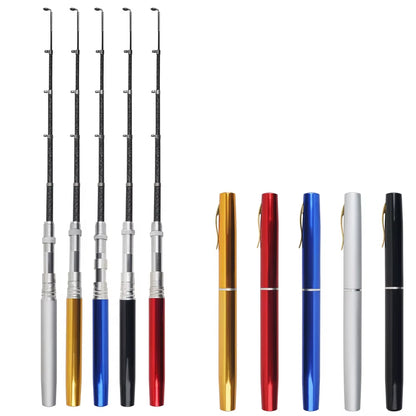 Portable Mini Pen Fishing Rod – Pocket-Sized Telescopic Pole for Ice & Travel Fishing