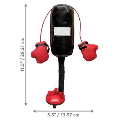 Cartoon Cat Punching Bag Toy – Interactive Boxing Toy for Indoor Cats with Gloves