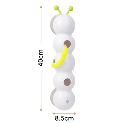 Caterpillar Interactive Cat Toy – Motion-Activated Rechargeable Teasing Toy for Indoor Cats