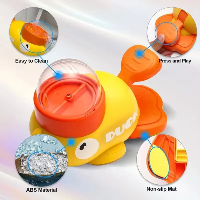 Cartoon Duck Pet Food Dispenser – Anti-Slip Automatic Puzzle Feeder Toy for Dogs & Cats