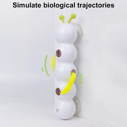 Caterpillar Interactive Cat Toy – Motion-Activated Rechargeable Teasing Toy for Indoor Cats