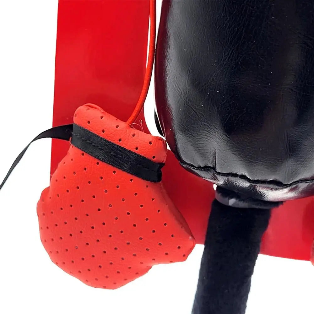 Cartoon Cat Punching Bag Toy – Interactive Boxing Toy for Indoor Cats with Gloves